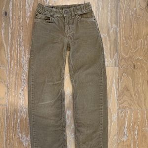 Lands' End boys corduroy pants, 7S